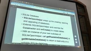 Android Studio - Complete Android Apps Tutorial – Content Provider - Day 18 - 8.41