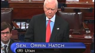 Famous Hatch Floor Speech on Highway Trust Fund Profile