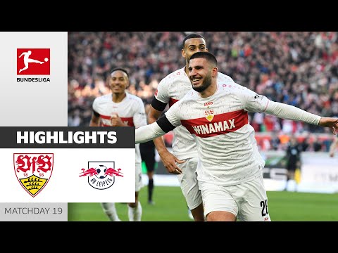 VfB Stuttgart RB Leipzig Goals And Highlights