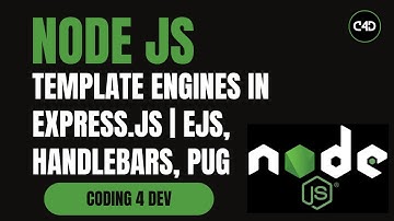 Template Engines in Express.js 🧠 | EJS, Handlebars, Pug Compared with Code Examples | #29