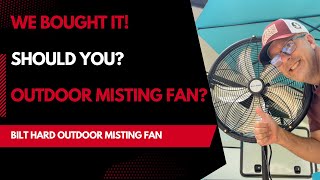 Bill Hard Misting Fan - Can This Cool Your Space Down?