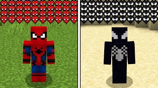 100 DIAS COMO HOMEM ARANHA NO MINECRAFT screenshot 5