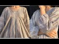 Latest Kurti Design with Box Plates Cutting & Stitching | Short Frock Design | DIY Frock Style Kurti