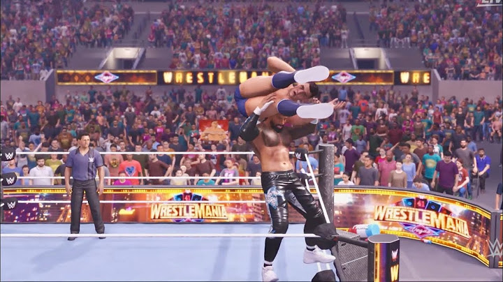 Jey Uso Vs. Gunther World Heavyweight Title WrestleMania 41 April 19, 2025 WWE 2K25