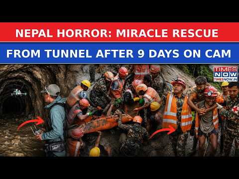 Nepal Flood Horror Inside Tunnel: Trapped Workers Cheat Death, Miracle Rescue After 9 Days By Army