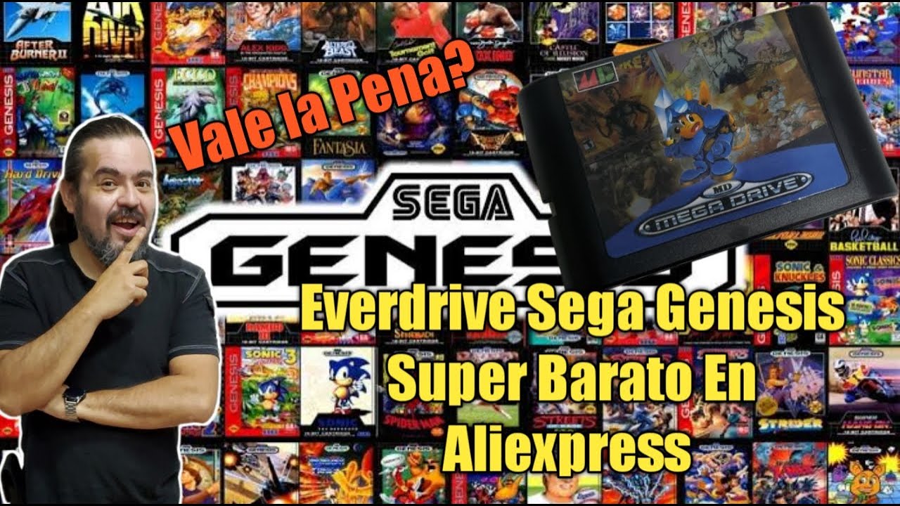 😁😁Everdrive Sega Genesis De Aliexpress Barato , Vale La pena