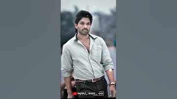 Allu Arjun Attitude Status 🔥 #Allu Arjun Whatsapp Status#alluarjun #viral #trending #status #shorts
