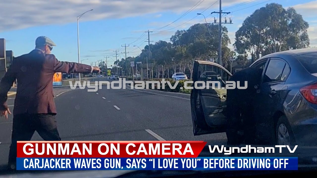 Carjacking Gunman Caught on Camera