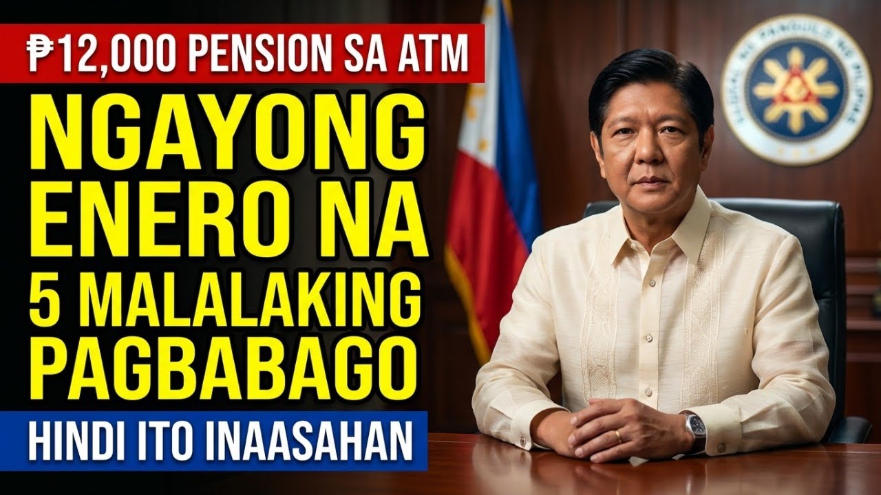 ₱12,000 Pension sa ATM ngayong Enero? Alamin ang 5 Bagong Pagbabago na Hindi Inaasahan