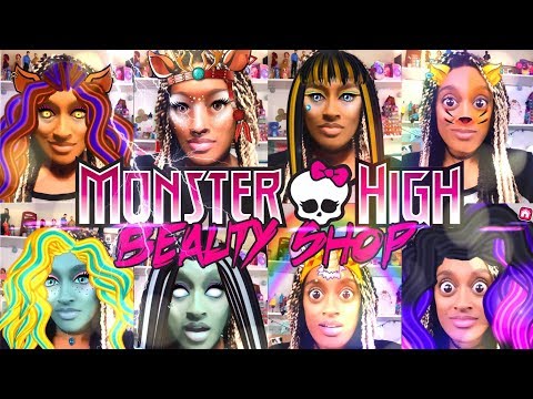 Monster High Beauty Shop: Fangtastic Fashion Game | Monster Filters | Nail Art and More