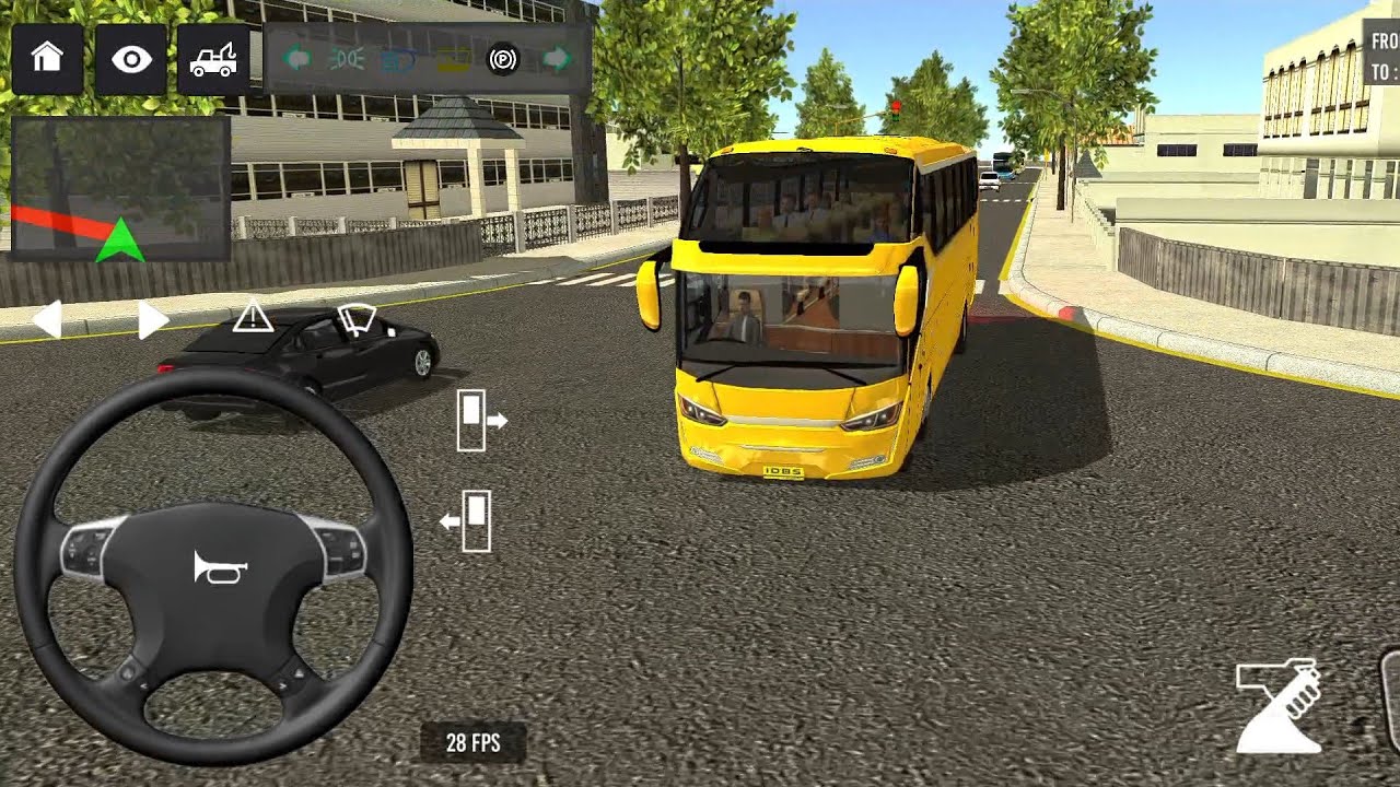 Euro Bus Driving Game 2024 Indonesia Bus Simulator Public Transportation Android Gameplay 832