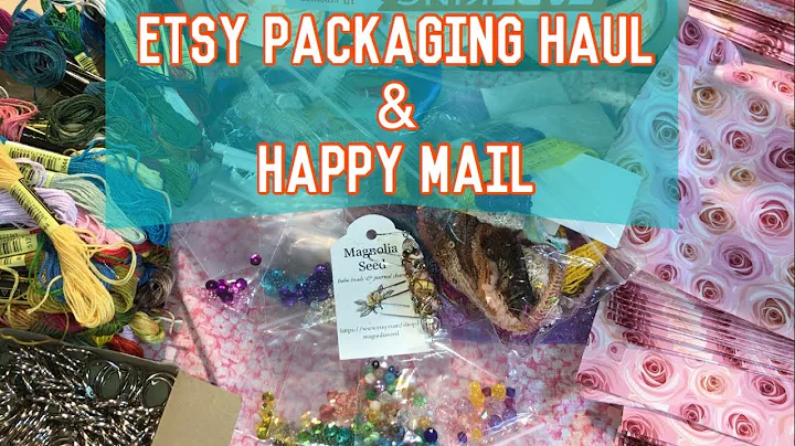 Unboxing Boho Bead Happy Mail & Etsy Packaging Haul