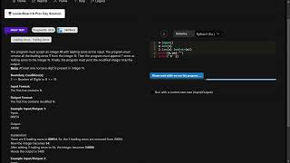 SKILLRACK | DAILY TEST | 10/10/2023 | LEADING ZEROS - TRAILING ZEROS | PROGRAM ID 9539 | PYTHON ||