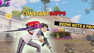 MIUI 12.0.6.0 Redmi note 8 pro | Redmi note 8 pro New update bgmi Test gameplay | OnePlus,9R,9,8T,7T screenshot 4