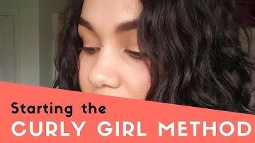 The Curly Girl Method and Devacurl style Hair Cut Type 2b/2c/3a Wavy Curls