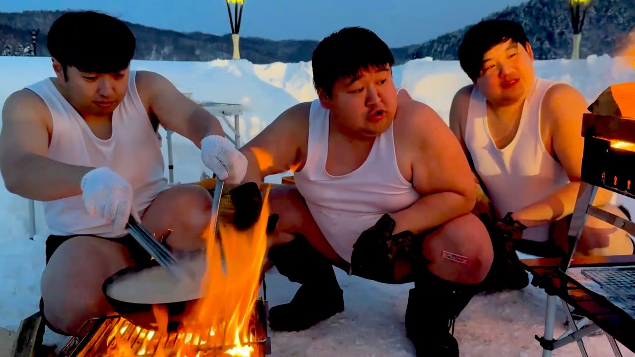 【極限メシ】−10℃でジンギスカン鍋！〜迫り来る闇の時間〜