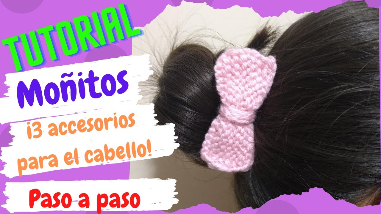 OwКак легко вязать ЛУК на двух спицах 🌺 | научиться вязать BOWS КАК АКСЕССУАРЫ шаг за шагом🧶