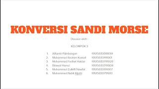 KONVERSI SANDI MORSE - PEMROGRAMAN FPGA | Kelompok 3 screenshot 3