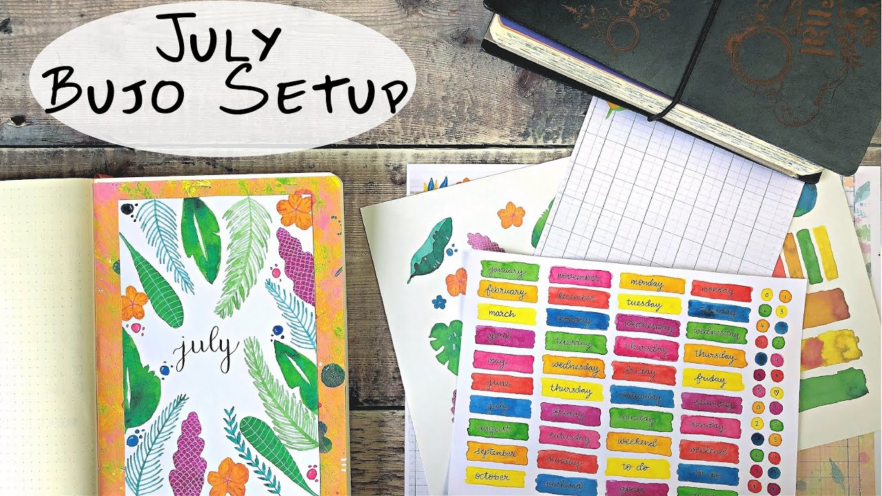 RECIPE BULLET JOURNAL - HOW TO SET UP ↬ WITH FLIP THROUGH 
