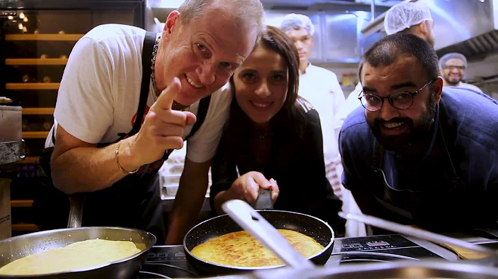 Italian Chef Fabrizio Nonis and Veronica Defelippi...