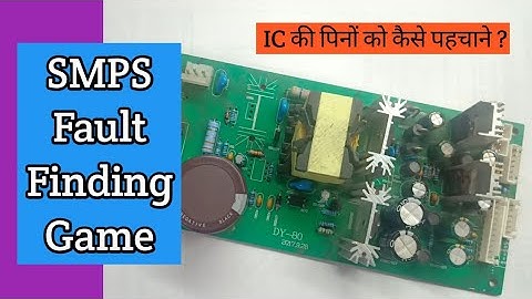 V55 Identify PWM IC Pin Functions to find the missing SMPS Switching IC Number | How to