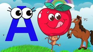 Nursery rhymes for babies phonics song | abc letter sounds | abc phonics #abcd
