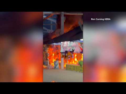 State Fair of Texas continues after a fire destroyed several booths