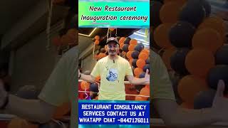 New Restaurant Cafe Opening Ceremony  Restaurant Consultancy Services chefdheerajbhandari