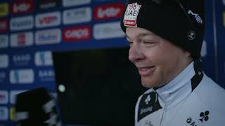 Florian Vermeersch - Interview at the finish - E3 Saxo Classic 2026