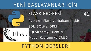 Yeni Başlayanlar İçin Python Dersleri 2019 - FLASK - Ders 42