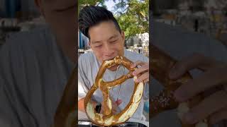 Quantum Pretzel at the new Avenger's Campus inside Disneyland #shorts