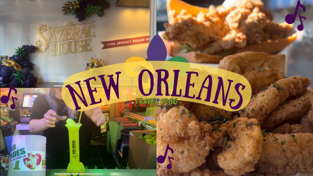 Travel Vlog to New Orleans Louisiana | Solo Travel | Mardi Gras | First Vlog of 2024