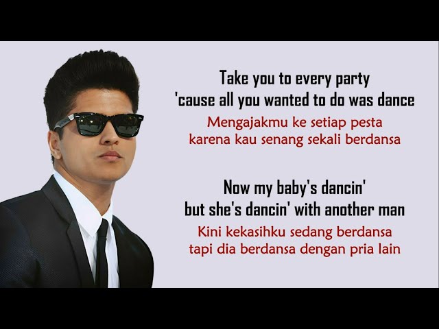 Bruno Mars - When I Was Your Man | Lirik Terjemahan Indonesia class=