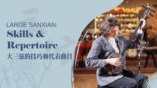 Chinese #Music Tutorial: Skills and Repertoire of Large 'Sanxian' | 云上民乐课：大三弦的技巧和代表曲目 | CNODDT