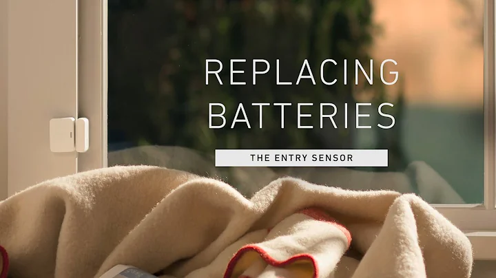 How to Replace Entry Sensor Battery