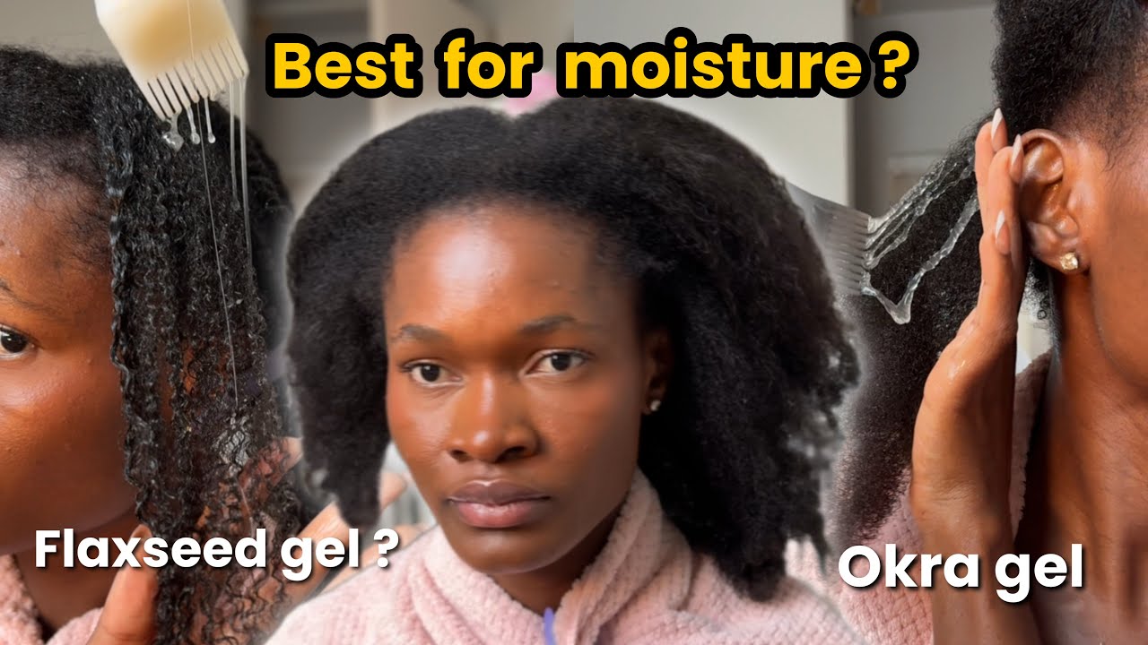 OKRA GEL VS FLAXSEED GEL | which is better?????