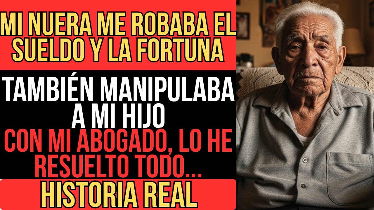 FINGÍ SER UN VIEJO TONTO MIENTRAS MI NUERA ME ROBABA - ELLA NO SABÍA LO QUE PLANEABA...