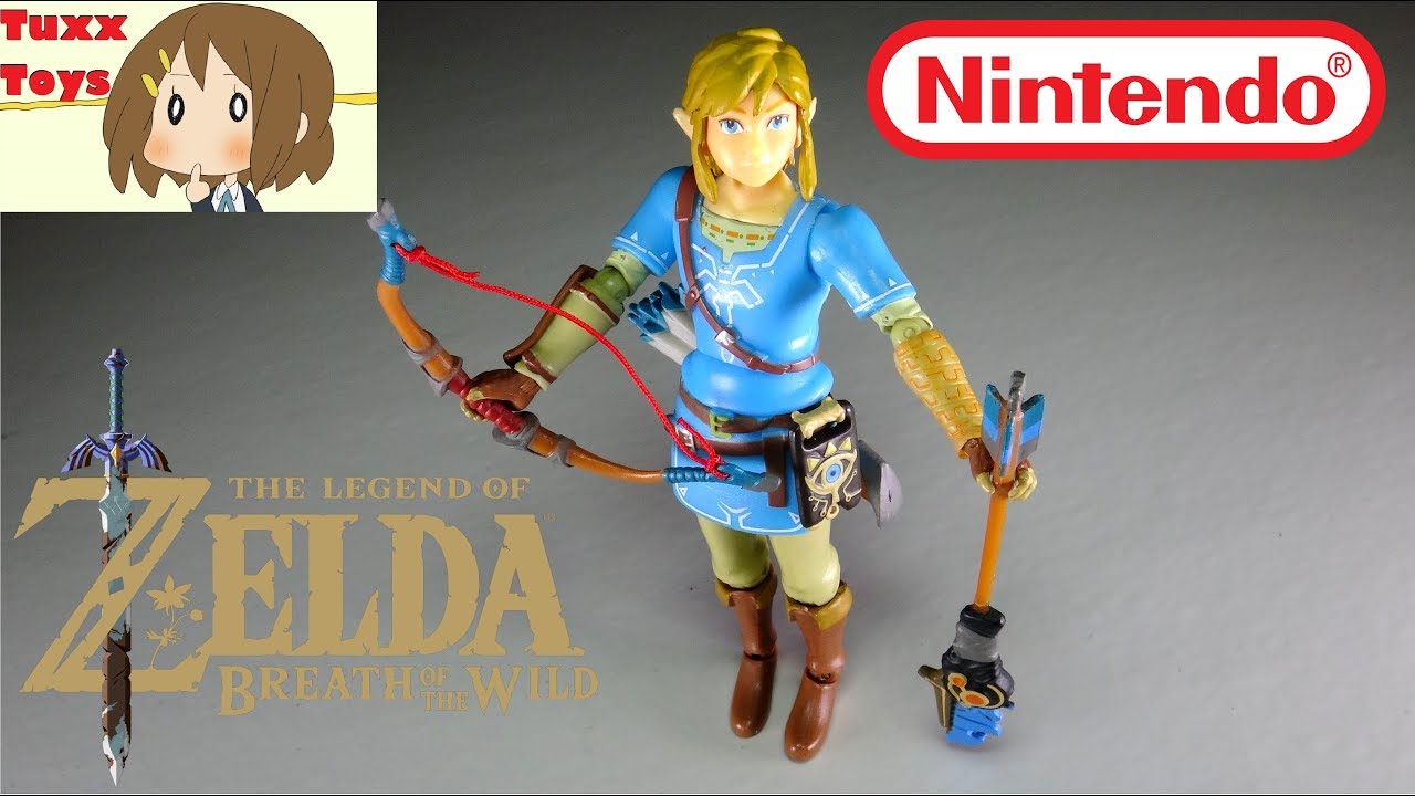 legend of zelda breath of the wild action figures