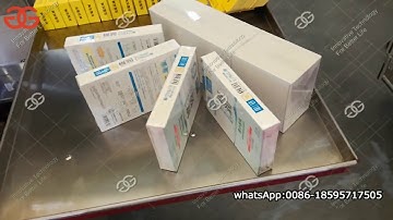 Cellophane Wrapping Machine for Small Box - How to cellophane wrap a box