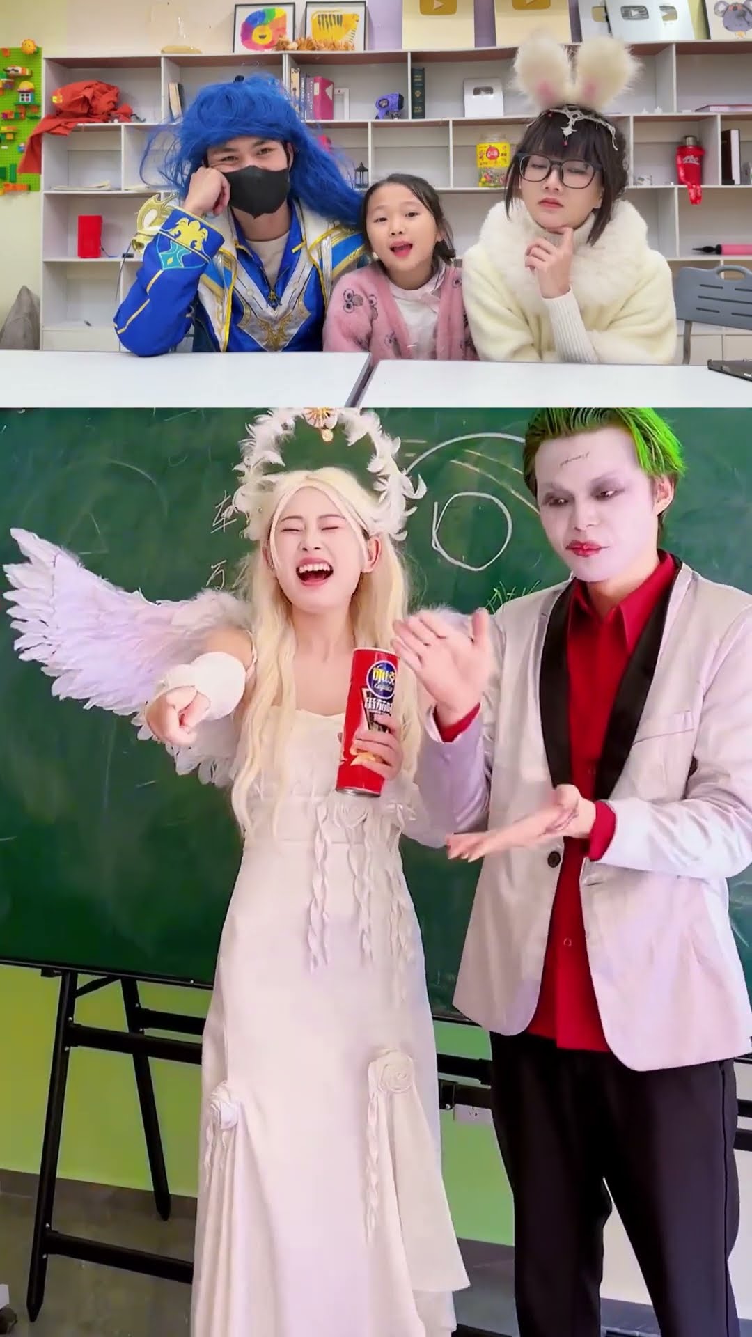 Who will win the competition between the white angel and the black angel?# Douluo Continent# Douluo