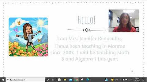 Jennifer Kenneally Virtual Orientation Video