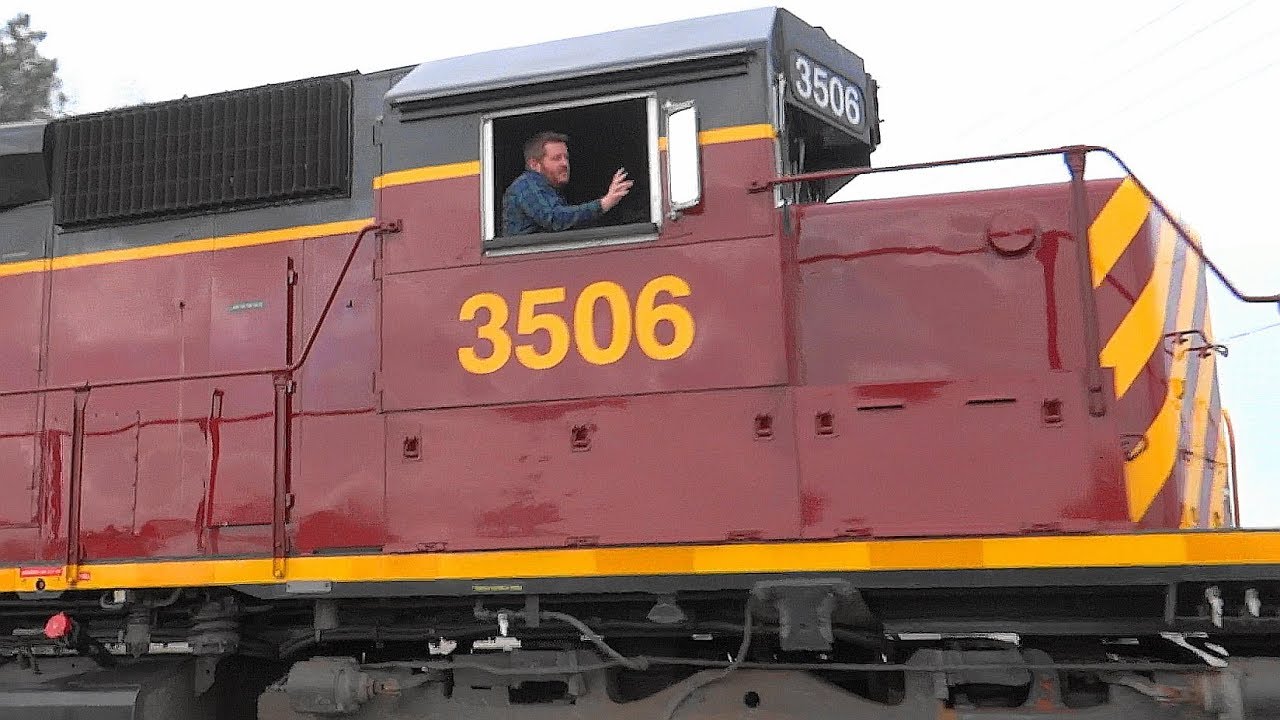 Delmarva Central Railroad Train With a Friendly Crew YouTube