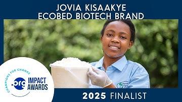 Ecobed Biotech Transforms Waste Into Valuable Resources | 2025 .ORG Impact Awards Finalist