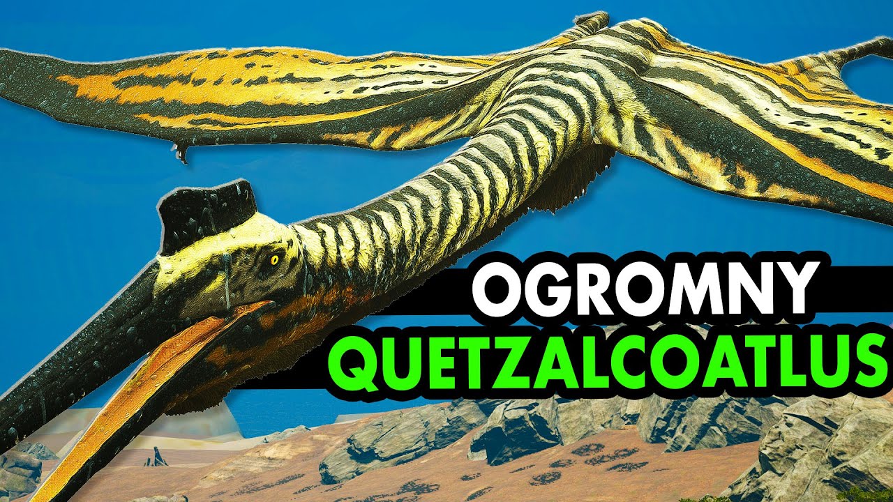 Zapolowałem NAJWIĘKSZYM Latającym Dinozaurem (Quetzalcoatlus) w Path of Titans