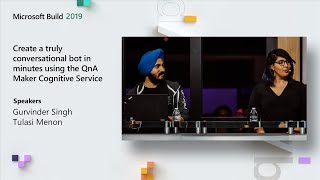 Create a truly conversational bot in minutes using the QnA Maker Cognitive Service - BDL2023