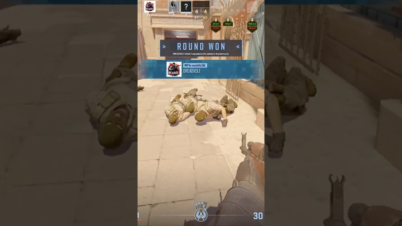 ONE BURST = 3 KILLS 💥 CS2 Epic Spray Control | 