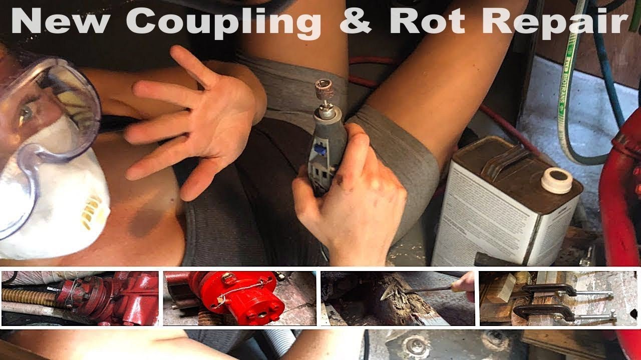 Shipyard Vid 3: New Coupling & Rot Repair