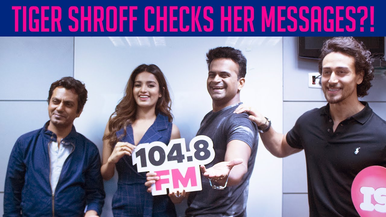 Tiger Shroff Checks Who's Messages?! Find Out Here