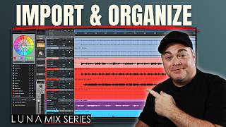 Importing Audio And Changing Track Colors in Luna Tutorial