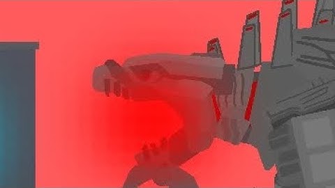 Mechagodzilla Beams The Camera (Stick Nodes Anim)